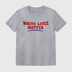 Мужская футболка White lives matters