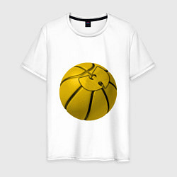 Футболка хлопковая мужская Wu-Tang Basketball, цвет: белый