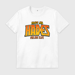 Футболка хлопковая мужская Hades, цвет: белый