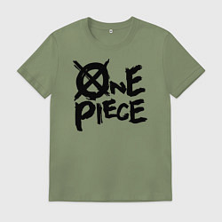 Мужская футболка One Piece Большой куш лого