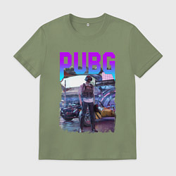 Мужская футболка PUBG NEON ПУБГ НЕОН Z