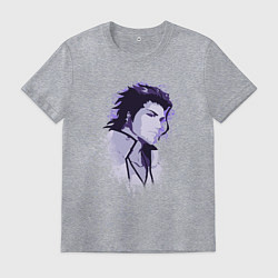 Футболка хлопковая мужская Sosuke Aizen, цвет: меланж