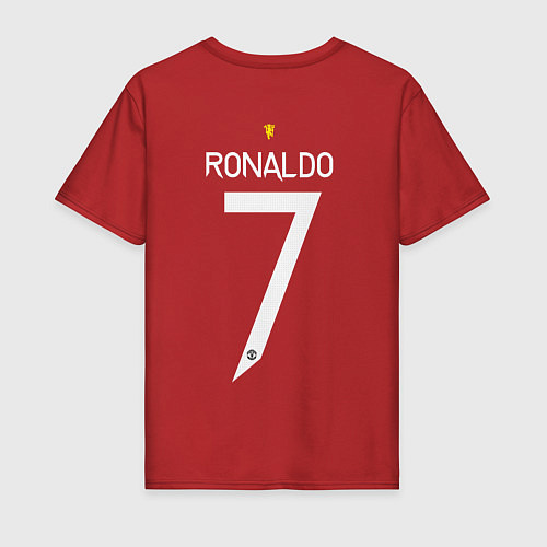 Мужская футболка Форма Криштиану Роналдо / Красный – фото 2