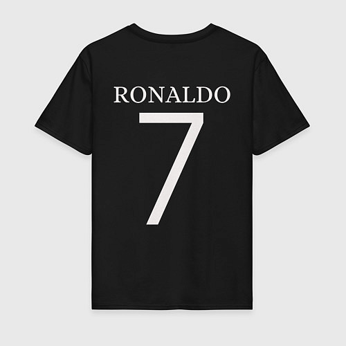 Мужская футболка Манчестер Юнайтед Роналду 2021 / Черный – фото 2