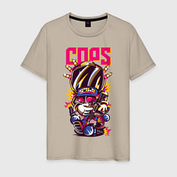 Мужская футболка Полицейский