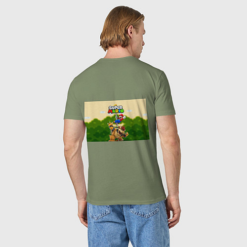 Мужская футболка Mario Coins / Авокадо – фото 4