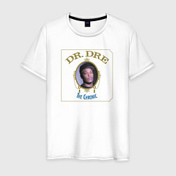 Футболка хлопковая мужская Dr Dre 1992, цвет: белый