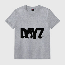 Футболка хлопковая мужская DayZ, цвет: меланж