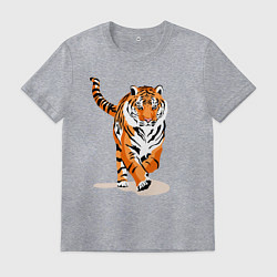 Мужская футболка Властный хозяин джунглей