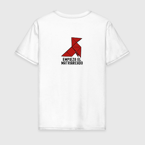 Мужская футболка Бумажный дом софия / Белый – фото 2