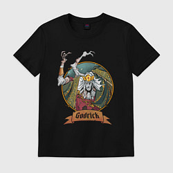 Футболка хлопковая мужская Godrick Elden ring, цвет: черный