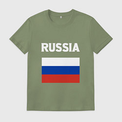 Мужская футболка Russian Flag