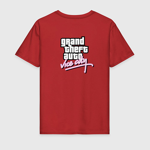 Мужская футболка GTA Tommy / Красный – фото 2