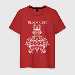 Футболка хлопковая мужская Elden Ring Glintstone, цвет: красный