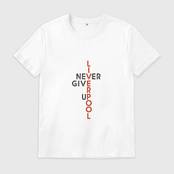 Мужская футболка Liverpool - Never Give Up
