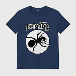 Футболка хлопковая мужская The prodigy ant, цвет: тёмно-синий