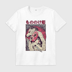 Мужская футболка ПРИНЦЕССА МОНОНОКЕPRINCESS MONONOKE