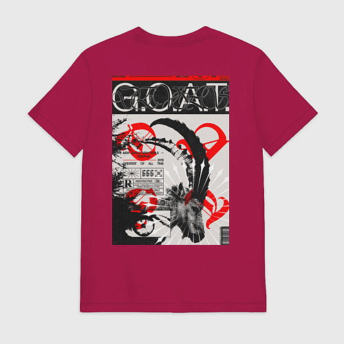 Мужская футболка Polyphia / Маджента – фото 2