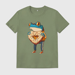 Мужская футболка Пряничная лягушка