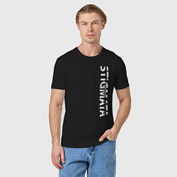 Футболка хлопковая мужская Stigmata ПРОТИВ ПРАВИЛ, цвет: черный — фото 2