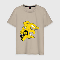 Футболка хлопковая мужская Wu-Tang Bunny, цвет: миндальный