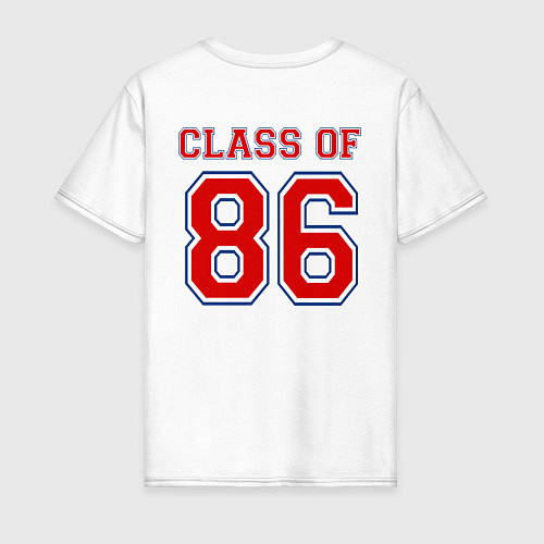 Мужская футболка Class of 86 / Белый – фото 2