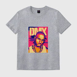 Футболка хлопковая мужская DMX Style, цвет: меланж