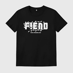Футболка хлопковая мужская FIEND The Blooming Tremble, цвет: черный
