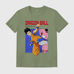Мужская футболка Dragon Ball - Сон Гоку - Удар