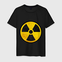 Футболка хлопковая мужская Atomic Nuclear, цвет: черный
