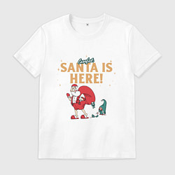 Мужская футболка Careful Santa is here