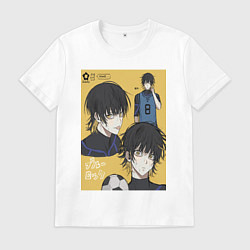 Мужская футболка Бачира Мегуру - Синяя тюрьма