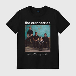 Футболка хлопковая мужская The Cranberries rock, цвет: черный