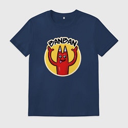 Футболка хлопковая мужская Banban, цвет: тёмно-синий