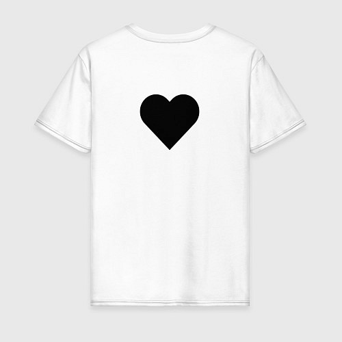 Мужская футболка Любить / Белый – фото 2