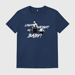 Футболка хлопковая мужская Yeah buddy light weight, цвет: тёмно-синий