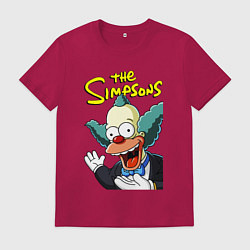 Мужская футболка Krusty the clown