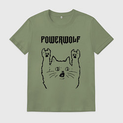 Мужская футболка Powerwolf - rock cat