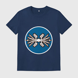 Футболка хлопковая мужская Сиракузы Total War: Rome II, цвет: тёмно-синий