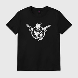Футболка хлопковая мужская Thunderdome v 2, цвет: черный