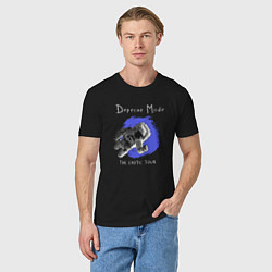 Футболка хлопковая мужская Depeche Mode - The Exotic Tour, цвет: черный — фото 2