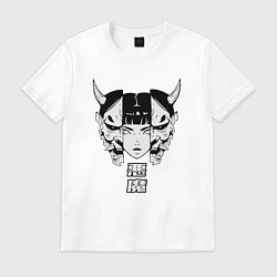 Мужская футболка Маска демона Они