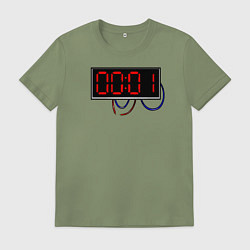 Футболка хлопковая мужская Мастер по обезвреживанию, цвет: авокадо