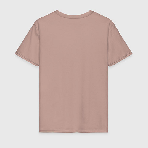 Мужская футболка Dont sweat the Technics / Пыльно-розовый – фото 2