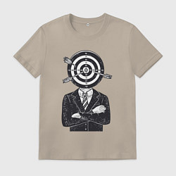 Мужская футболка Человек дартс