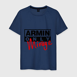 Футболка хлопковая мужская Armin Only: Mirage, цвет: тёмно-синий