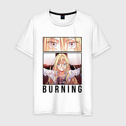 Футболка хлопковая мужская Королева со скальпелем - burning witch, цвет: белый
