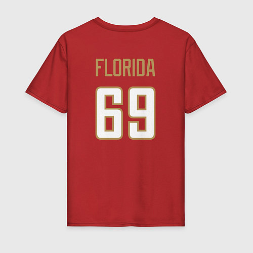 Мужская футболка Florida Panthers NHL / Красный – фото 2