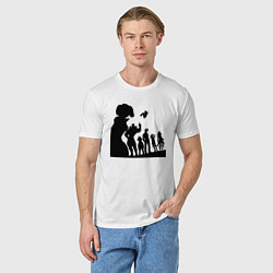 Футболка хлопковая мужская Команда Семь смертных грехов, цвет: белый — фото 2