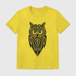 Мужская футболка Узорчатая сова